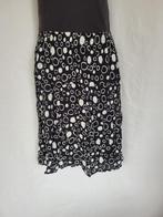 Leuke zwarte rok met witte stippen mt M/L Jupe Sylvie, Maat 38/40 (M), ., Zwart, Ophalen of Verzenden