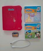 Te koop een roze VTech Storio leercomputer + spelletjes, Ophalen of Verzenden, Zo goed als nieuw, Ontdekken, Met geluid