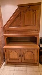 Massief Eiken Onderkast met Bar - Gratis Ophalen, Ophalen