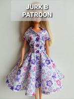 Naaipatroon Barbiekleertjes - jurk B, Nieuw, Ophalen of Verzenden, Barbie
