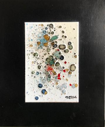Emaille kunstwerkje beschikbaar voor biedingen