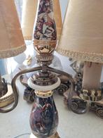 Vintage tafellamp barok prijs is zonder kapjes, Barok boudoir brocante romantisch klassiek, Belle Vieille Brocante, Ophalen of Verzenden