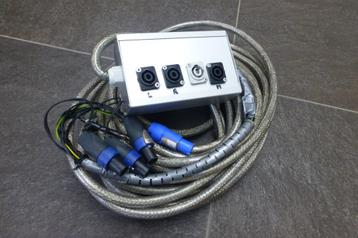 Afgeschermde speaker elektra kabel. beschikbaar voor biedingen