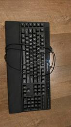 Corsair gaming k55 rgb toetsenbord, Computers en Software, Toetsenborden, Bedraad, Gaming toetsenbord, Zo goed als nieuw, Corsair
