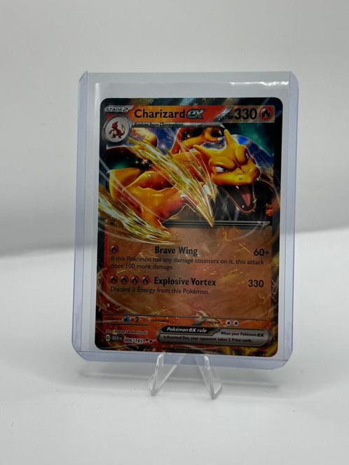 Charizard Ex #6/165 Pokemon Scarlet & Violet 151, Hobby en Vrije tijd, Verzamelkaartspellen | Pokémon, Nieuw, Losse kaart, Ophalen of Verzenden