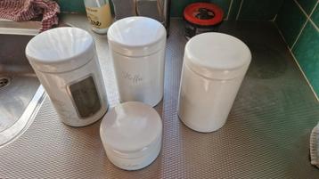 Set mooie vintage Brabantia voorraadbussen  beschikbaar voor biedingen