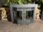Mooie Barbas inzet haard Panolux 65, Huis en Inrichting, Kachels, Ophalen, Houtkachel, Zo goed als nieuw, Inbouw