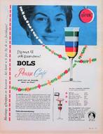 6 vintage advertenties reclames Bols drank 1953-76, Verzamelen, Merken en Reclamevoorwerpen, Verzenden, Gebruikt