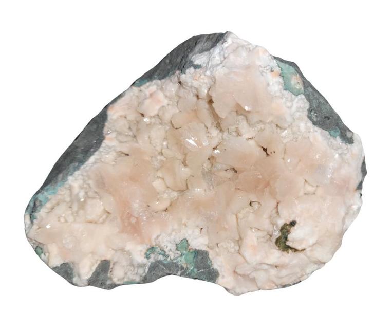 Prachtige heulandiet geode, Verzamelen, Mineralen en Fossielen, Ophalen of Verzenden