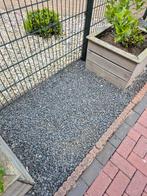 Gratis grijze basalt grind, Tuin en Terras, Grind, Keien en Split, Ophalen, Gebruikt, Antraciet, Basalt