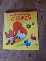 Kleurrijk flapjesboek voor peuters, Boeken, Onbekend, Ophalen of Verzenden, Zo goed als nieuw, Uitklap-, Voel- of Ontdekboek