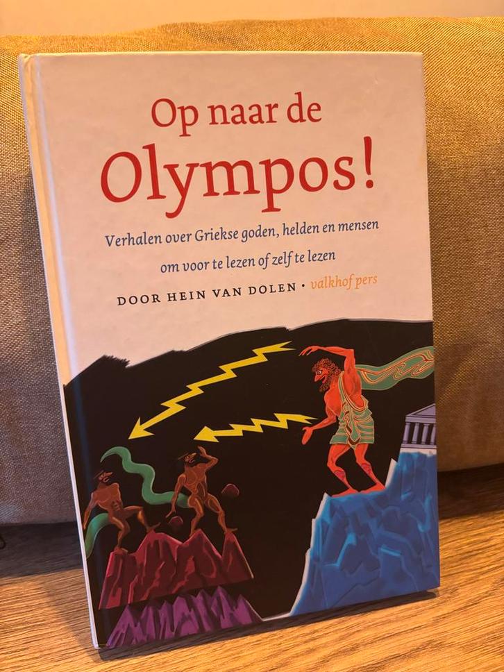Op naar de Olympos - Hein van Dolen, Boeken, Kinderboeken | Jeugd | 10 tot 12 jaar, Zo goed als nieuw, Ophalen of Verzenden