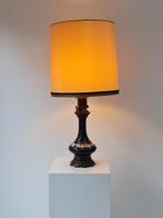 Antiek franse elektrische olielamp van porselein, Huis en Inrichting, Lampen | Tafellampen, Gebruikt, Ophalen