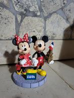 beeldje van de opening van Disneyland Parijs 1992 Resin, Verzamelen, Ophalen of Verzenden, Mickey Mouse, Zo goed als nieuw, Beeldje of Figuurtje