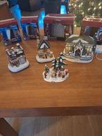 4 mooie kersthuisjes van de intratuincollectie, Ophalen of Verzenden, Zo goed als nieuw