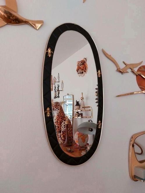 Vintage Spiegel Wandspiegel Skaileer, Antiek en Kunst, Antiek | Spiegels, Ophalen of Verzenden