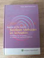 D.B. Baarda - Basisboek Methoden en technieken, Gelezen, D.B. Baarda; M.P.M. de Goede, Ophalen of Verzenden, Bouwkunde