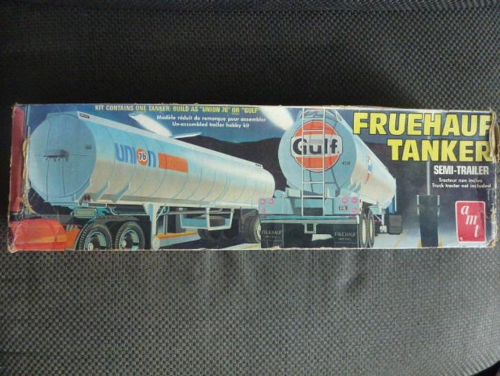 AMT: Freuhauf tanker, Hobby en Vrije tijd, Modelbouw | Auto's en Voertuigen, Zo goed als nieuw, Overige typen, Groter dan 1:32