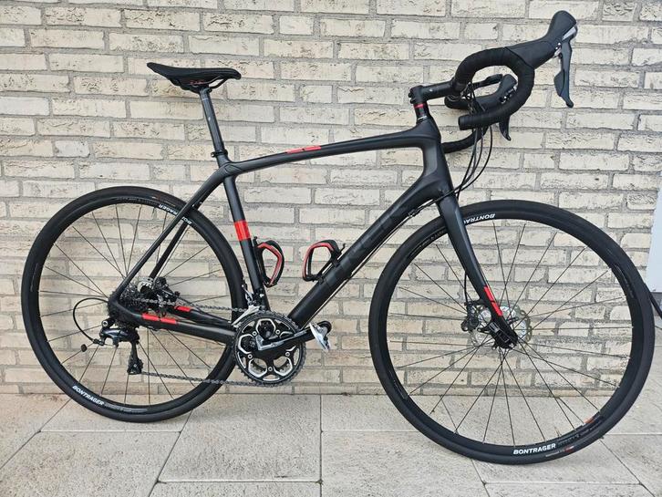 Trek Domane full carbon racefiets. Disc., Fietsen en Brommers, Fietsen | Racefietsen, Zo goed als nieuw, Overige merken, Meer dan 20 versnellingen