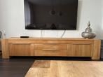 Set tv meubel en salontafel eikenhout Quint van Goossens, Huis en Inrichting, Kasten | Televisiemeubels, Ophalen, Gebruikt, Eikenhout
