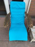 Tuinstoel kussens. Hoge rug. Dun (1 cm), Tuin en Terras, Tuinmeubel-accessoires, Ophalen of Verzenden, Zo goed als nieuw