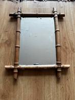 Faux Bamboe Spiegel, Minder dan 50 cm, Gebruikt, Ophalen of Verzenden, Minder dan 100 cm