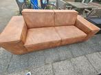 Microleder 2,5 zits bankstel, Ophalen of Verzenden, Zo goed als nieuw, 75 tot 100 cm