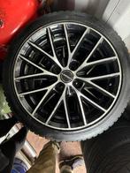 Fiat Abarth velgen met winterbanden, Auto diversen, Wieldoppen, Gebruikt, Ophalen