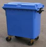 ️ 770L Kunststof Rolcontainer – Grote Capaciteit – Slechts, Ophalen, Kunststof, 40 liter of meer, Zo goed als nieuw