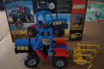 Vintage Lego Technic tractor met doos 8859, Gebruikt, Lego, Verzenden, Losse stenen