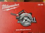 Milwaukee cirkelzaag type CS60, Cirkelzaag, Ophalen of Verzenden, Zo goed als nieuw, Milwaukee
