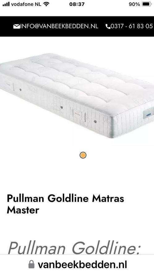 Pullman goldline medium matras, Huis en Inrichting, Slaapkamer | Matrassen en Bedbodems, Zo goed als nieuw, Matras, 90 cm, 200 cm