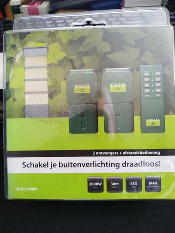 Coco stekkerdoos schakelaar met afstandsbediening beschikbaar voor biedingen