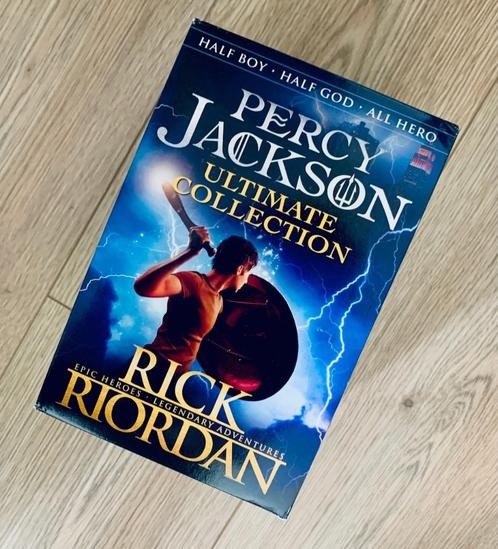 Percy Jackson Ultimate Collection - 5 books English Edition, Boeken, Kinderboeken | Jeugd | 10 tot 12 jaar, Gelezen, Fictie, Ophalen of Verzenden