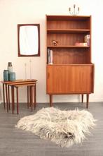 Jaren 60 Deense kast / boekenkast in teak mid century design, Gebruikt, -, -, Deens mid century design