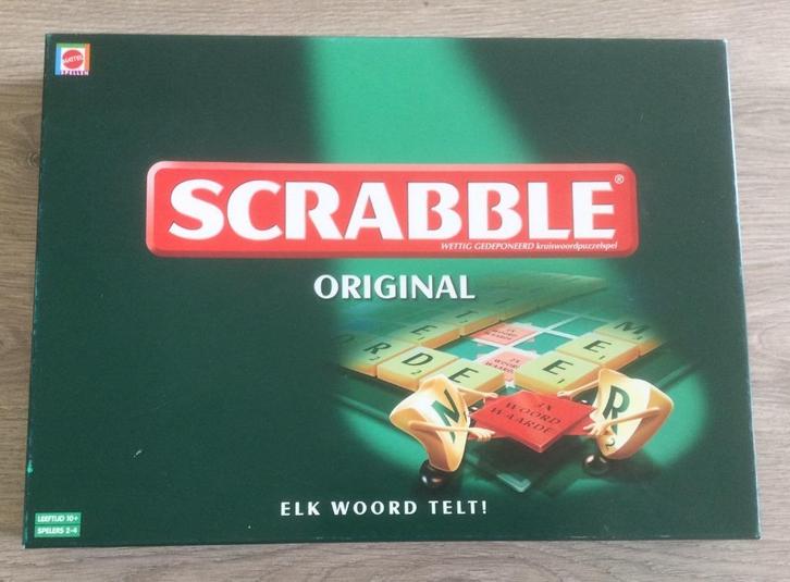 Scrabble Orginail Spel, Hobby en Vrije tijd, Gezelschapsspellen | Bordspellen, Gebruikt, Een of twee spelers, Drie of vier spelers