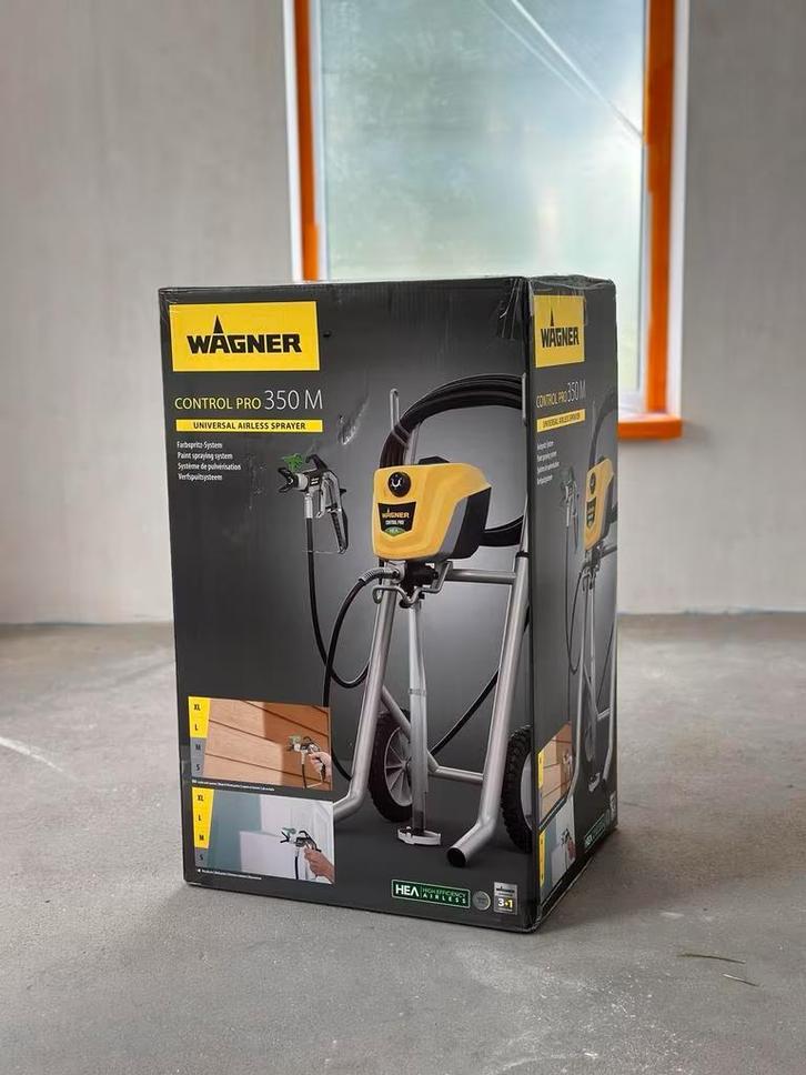 Wagner Control Pro 350 nieuw in doos met 4 jaar garantie, Doe-het-zelf en Verbouw, Schildersmaterialen, Nieuw, Verfspuit of Verfpomp