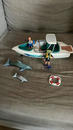 Bootje playmobil, Ophalen of Verzenden, Zo goed als nieuw