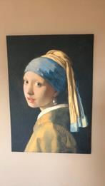 Meisje met de parel 70x100, Huis en Inrichting, Woonaccessoires | Schilderijen, Tekeningen en Foto's, Ophalen, Zo goed als nieuw