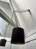 3 RVS Nomad Minimal E27 Lampen met Kap, Ophalen, Zo goed als nieuw, Metaal, 75 cm of meer