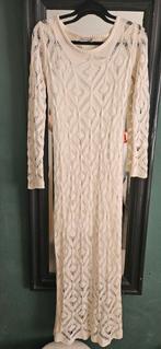Bohemia zomerjurk, Stradivarius, maat M, Kleding | Dames, Maat 38/40 (M), Beige, Nieuw, Ophalen of Verzenden