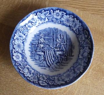 Liberty Blue schaaltje kommetje blauw Betsy Ross Americana beschikbaar voor biedingen