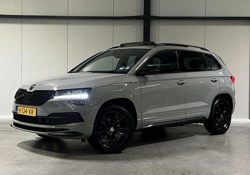 Skoda Karoq 1.5 TSI Sportline Virtual Pano Trekhaak sfeerver, Auto's, Skoda, Bedrijf, Te koop, Karoq, ABS, Achteruitrijcamera