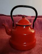 Rood emaille keteltje, Ophalen of Verzenden