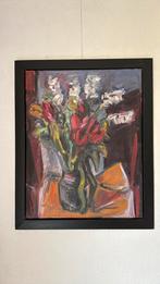Bloemen door Simon Kramer, Antiek en Kunst, Ophalen