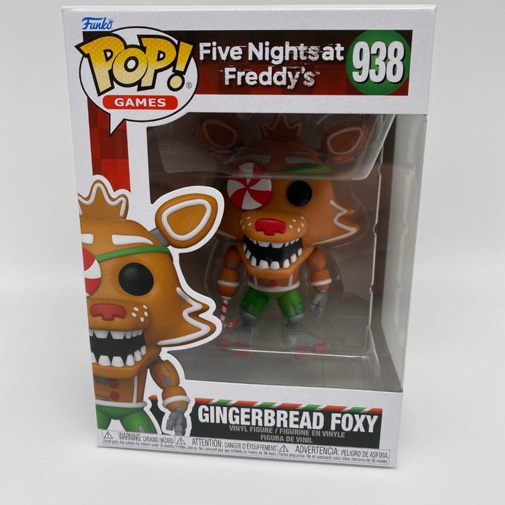Funko Pop! Five Nights at Freddy's: Gingerbread Foxy #938, Verzamelen, Poppetjes en Figuurtjes, Nieuw, Ophalen of Verzenden