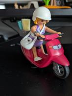 Playmobil op 9084 - Meisje op scooter, Kinderen en Baby's, Speelgoed | Playmobil, Ophalen of Verzenden, Zo goed als nieuw