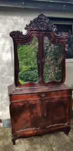 Biedermeier Spiegelkast, Ophalen