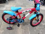 Kinderfiets spidermen, Fietsen en Brommers, Fietsen | Kinderfietsjes, Overige merken, Zijwieltjes, Ophalen of Verzenden, Minder dan 16 inch
