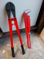 Betonstaal Knipper 600mm & Pijpentang 2", Ophalen of Verzenden